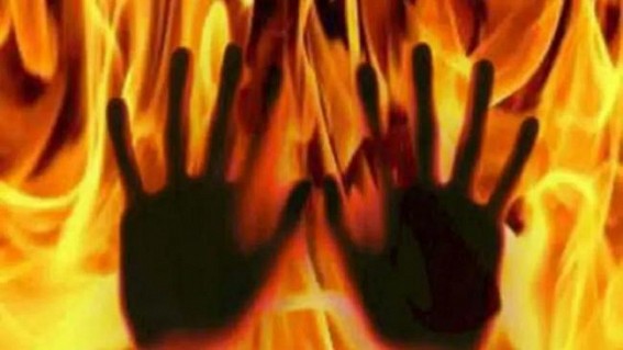 Six men set temple priest on fire in Rajathan, one arrested Six men set temple priest on fire in Rajathan, one arrested