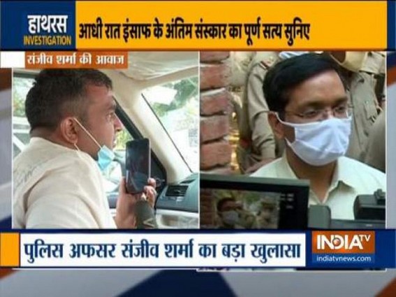 Hathras DM owns full responsibility for 'night cremation' Hathras DM owns full responsibility for 'night cremation'