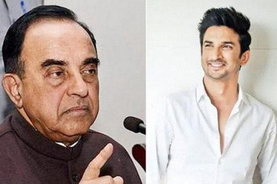 Sushant case: Subramanian Swamy reaches out to the Health Secretary