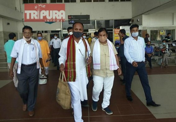 BJP rebel MLA Ramprasad Pal, returns Tripura after meeting Central Leaders : Confirms 25 top leaders were in Delhi visit 