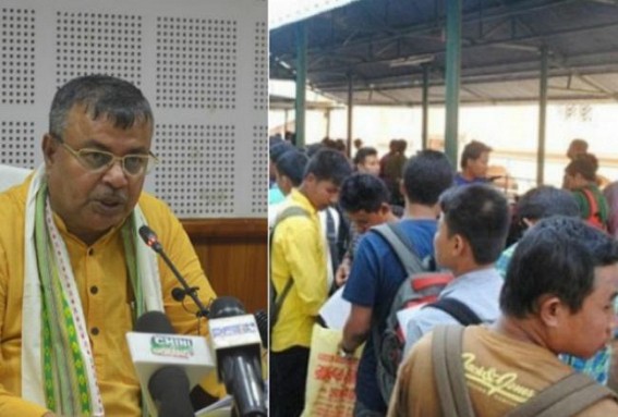 GRS, TET, TSR recruitments forgotten : Ratalal Nath now shows lollypop of 4,000 non-technical, 500 police constable Recruitments GRS, TET, TSR recruitments forgotten : Ratalal Nath now shows lollypop of 4,000 non-technical, 500 police constable Recruitments