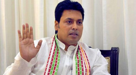 Dissent brewing in Tripura BJP over CM's leadership Dissent brewing in Tripura BJP over CM's leadership