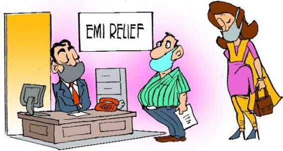Relief to borrowers on loans not repaid during 6-month moratorium Relief to borrowers on loans not repaid during 6-month moratorium