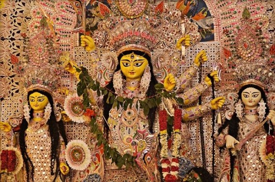 Durga idol that never got immersed Durga idol that never got immersed
