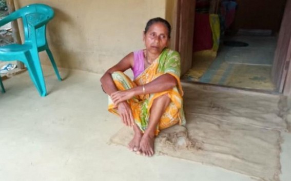 Old, Widow mother beaten by Son Old, Widow mother beaten by Son