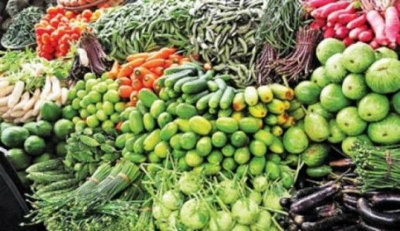 High Price of vegetables hits common men's lives across Tripura High Price of vegetables hits common men's lives across Tripura