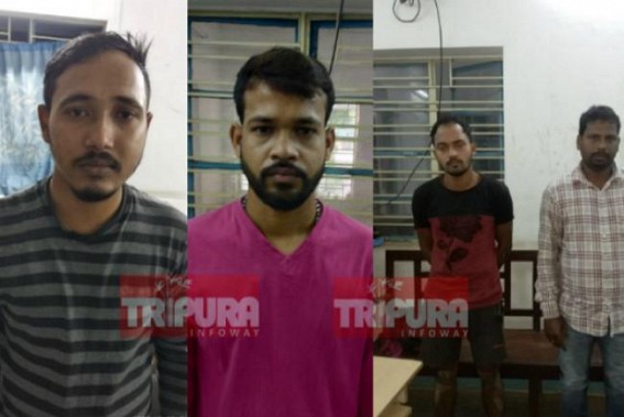 Mob Sexual Harassment Case : All four accused persons produced before Court Received Bail, Police added charge of Section 67 IT Act for sharing the Video Mob Sexual Harassment Case : All four accused persons produced before Court Received Bail, Police added charge of Section 67 IT Act for sharing the Video