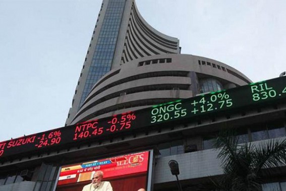 Sensex gains 400 points, Nifty nears 11,800 Sensex gains 400 points, Nifty nears 11,800