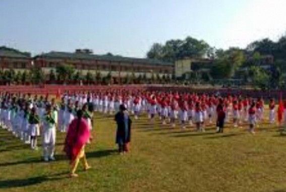 Assam Rifles Public school, Agartala received National Award 