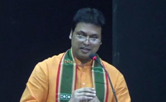 'No BJP MLA will quit party in Tripura but it will be 36+ in 2023 election' : Claims Biplab Deb 'No BJP MLA will quit party in Tripura but it will be 36+ in 2023 election' : Claims Biplab Deb