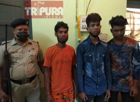 Airport PS Police arrested three accused persons related to Tapas Das murder case