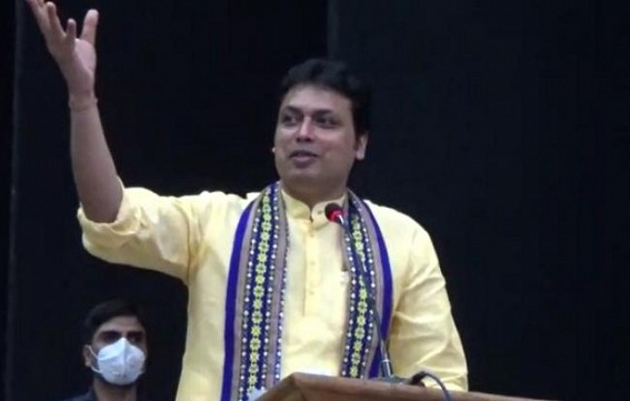 'I had to play Football in Childhood with Grapefruits' : CM Biplab Deb 'I had to play Football in Childhood with Grapefruits' : CM Biplab Deb