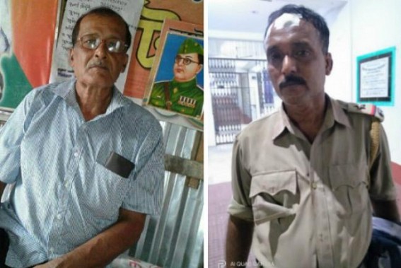 On-Duty police official was severely beaten by BJP leader and his son, dragged to drain On-Duty police official was severely beaten by BJP leader and his son, dragged to drain