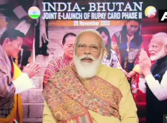 India to send Bhutan satellite in space next year: Modi India to send Bhutan satellite in space next year: Modi