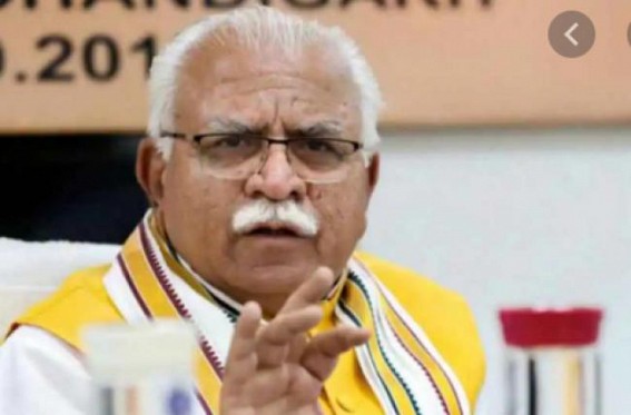 Haryana CM thanks state's farmers for not participating in stir Haryana CM thanks state's farmers for not participating in stir