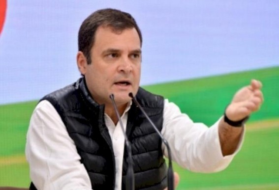 Rahul takes a dig at Modi, says it's time to talk about farmers Rahul takes a dig at Modi, says it's time to talk about farmers