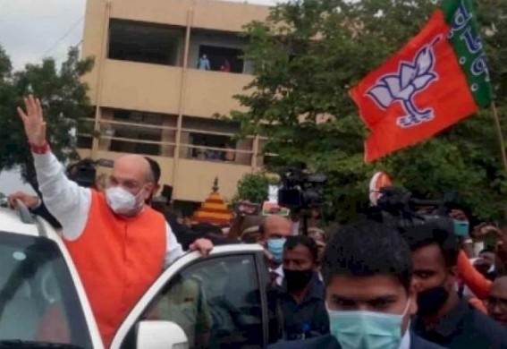 GHMC polls: BJP bigwigs, Owaisis engage in no-holds-barred attacks GHMC polls: BJP bigwigs, Owaisis engage in no-holds-barred attacks