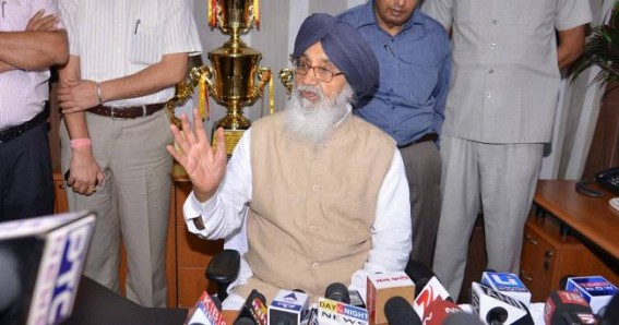 Akali patron Badal returns Padma award, says govt betrayed farmers Akali patron Badal returns Padma award, says govt betrayed farmers