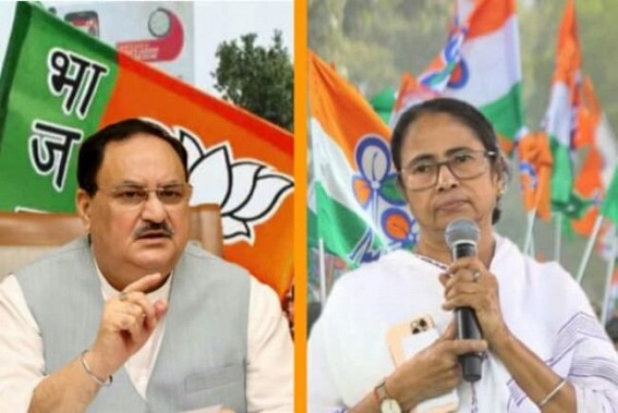 BJP President JP Nadda Tests Positive for Covid-19; Mamata Banerjee Wishes Speedy Recovery