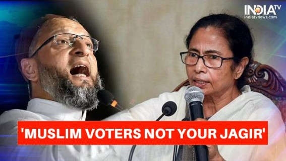 Muslim voters are not your 'jagir': Owaisi to Mamata