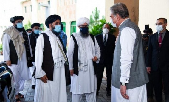 Taliban delegation in Pakistan on Wednesday