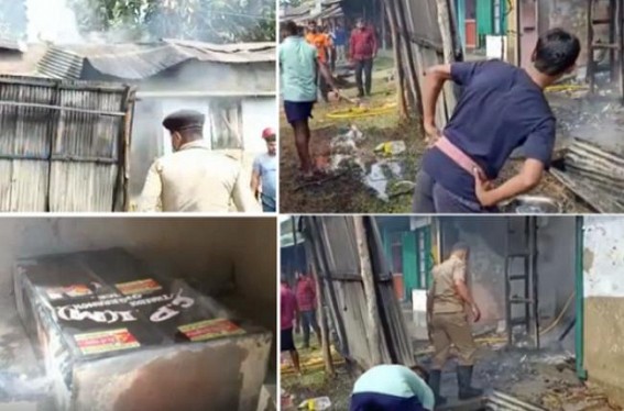 Statewide Violence on Trade Union called Strike Day : CPI-M Party Offices, Shops set on Fire, Vandalized : Strike goes Success amid Zero-Picketing by Strikers Statewide Violence on Trade Union called Strike Day : CPI-M Party Offices, Shops set on Fire, Vandalized : Strike goes Success amid Zero-Picketing by Strikers