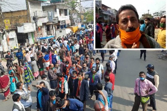 'If Tripura Govt continues its Silence, our Protest will become Undemocratic' : Said 10323 JMC 'If Tripura Govt continues its Silence, our Protest will become Undemocratic' : Said 10323 JMC