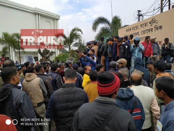 Victims of BJP era marked Sudip Barman’s rally as Victims of BJP era marked Sudip Barman’s rally as