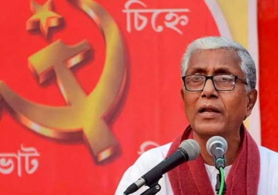 BJP’s majority in Parliament burning whole country : Manik Sarkar BJP’s majority in Parliament burning whole country : Manik Sarkar