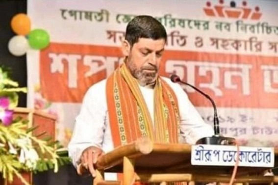 BJP’s winning Jila-Parishad member getting MGNREGA Mandays in Tripura ! BJP’s winning Jila-Parishad member getting MGNREGA Mandays in Tripura !