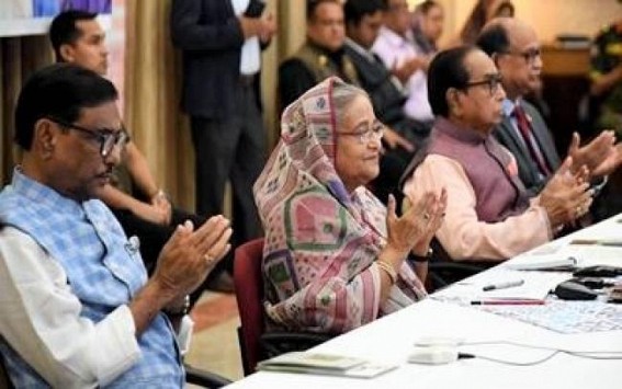 Hasina inaugurates B'desh's 1st expressway Hasina inaugurates B'desh's 1st expressway