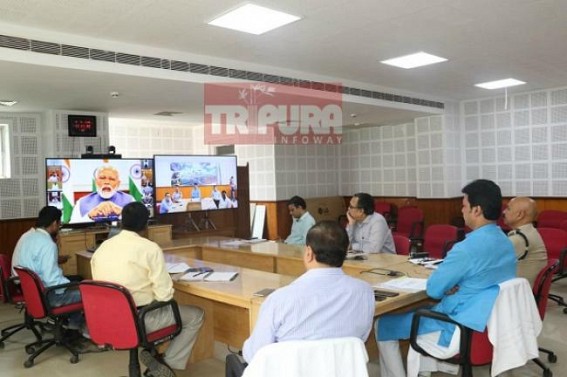 PM met all CMs via video conference over COVID-19 Pandemic