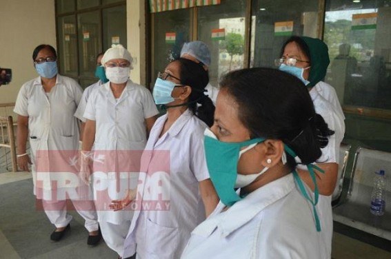 â€˜We are also Humansâ€¦â€™, said agitating Health Staffs demanding PPE amid COVID19 Outbreak