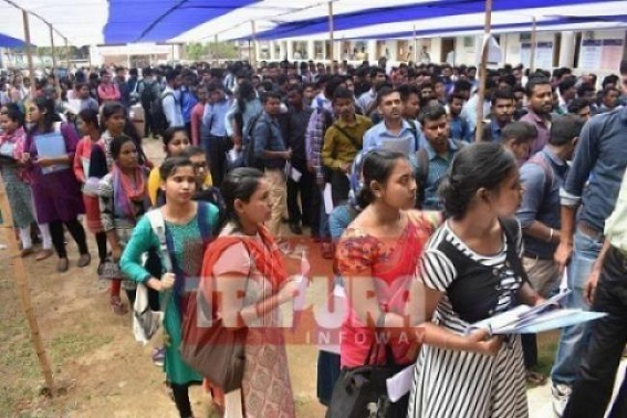 Tripuraâ€™s unemployment rate soars High : TET qualified youths left jobless, Abolition of over 3000 teaching posts amid pre-poll promise of 50,000 Govt jobs in first one year