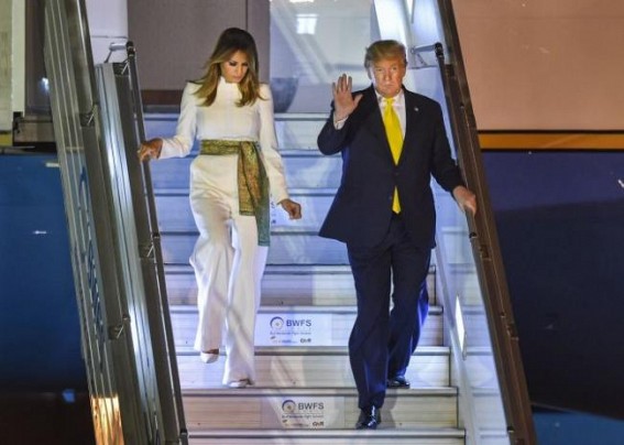 Melania Trump sculpture in Slovenia set ablaze Melania Trump sculpture in Slovenia set ablaze