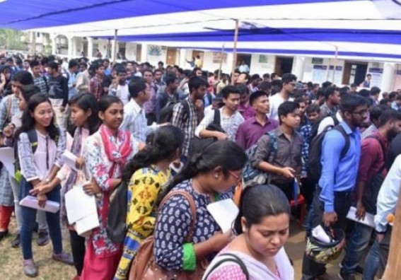 Job-losses economic crisis hit Pandemic Period : No Plan in Tripura to cut unemployment rates so far amid State holding Second Position in Unemployment Rate nationally Job-losses economic crisis hit Pandemic Period : No Plan in Tripura to cut unemployment rates so far amid State holding Second Position in Unemployment Rate nationally