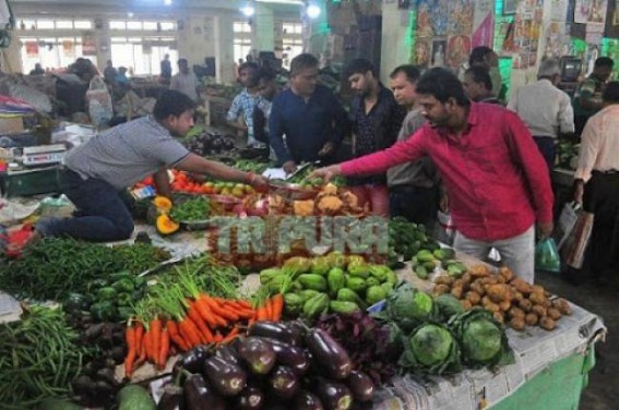 With fuel prices hikes, commodity prices reel high in Tripura : Common men suffer 