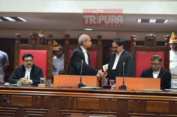Satya Gopal Chatterjee takes oath as Tripura HC new Justice