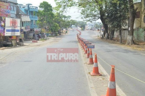 Janata Curfew’s heavy impact in Tripura Janata Curfew’s heavy impact in Tripura