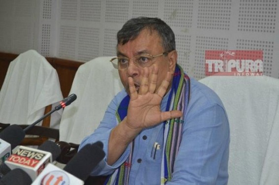Tripura's All Depts' Commentator Minister now delivers long lecture to Senior journalists on neutral Journalism : â€˜Rough Repliesâ€™, â€˜Shoutingâ€™ turned best ways to stop uncomfortable questions