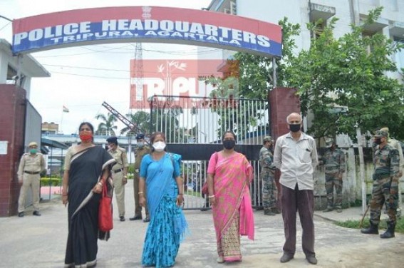 Miscreants, Bike-Gangs attacked 10323 teachers home in midnight after they started protest for Livelihood : Former teachers met SP West Miscreants, Bike-Gangs attacked 10323 teachers home in midnight after they started protest for Livelihood : Former teachers met SP West
