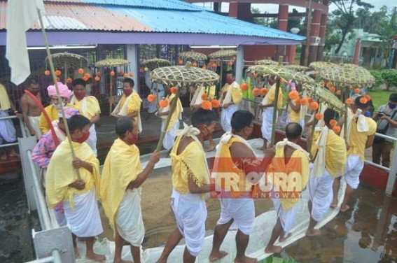 Auspicious ‘Kharchi’ puja rituals held with full devotion Auspicious ‘Kharchi’ puja rituals held with full devotion