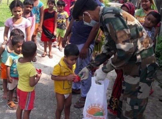 Purvaudaya NGO distributed food items to Children during COVID19 lockdown