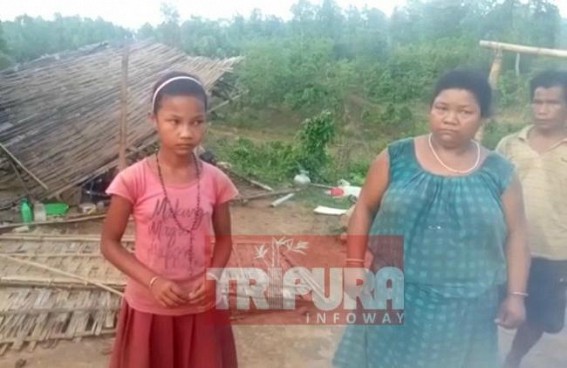 Jhumia familyâ€™s house broken by Forest Dept allegedly without notice