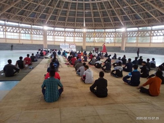Yoga Camp organized by Assam Rifles Yoga Camp organized by Assam Rifles