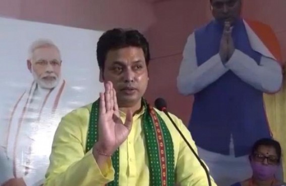 'House to House Swami Vivekananda's photo will hold BJP in power for 35 years', claims Tripura CM Biplab Deb
