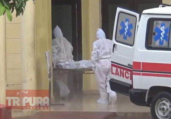 Tripura's COVID-19 death toll raised to 21, as more 4 persons died Tripura's COVID-19 death toll raised to 21, as more 4 persons died