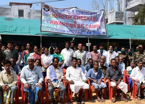 Free Medical Camp organized by Assam Rifles 