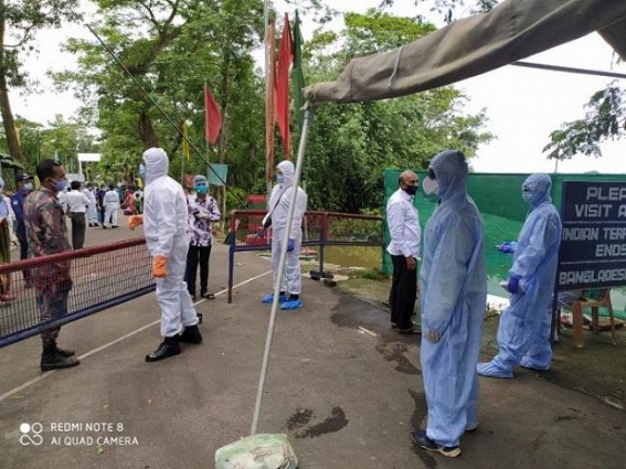 8 returnees from Bangladesh tested COVID-19 Positive in Tripura : All Airport passengers so far tested negative, Tripura’s total COVID-19 cases 255 8 returnees from Bangladesh tested COVID-19 Positive in Tripura : All Airport passengers so far tested negative, Tripura’s total COVID-19 cases 255