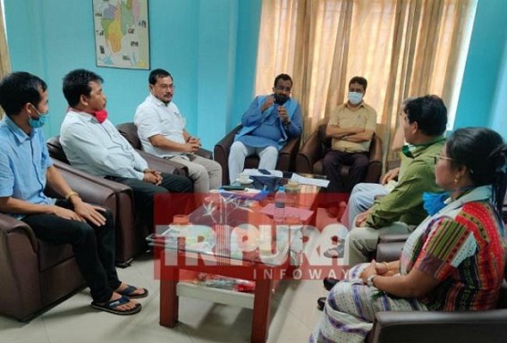 Ram Madhav held meeting with IPFT leaders Ram Madhav held meeting with IPFT leaders